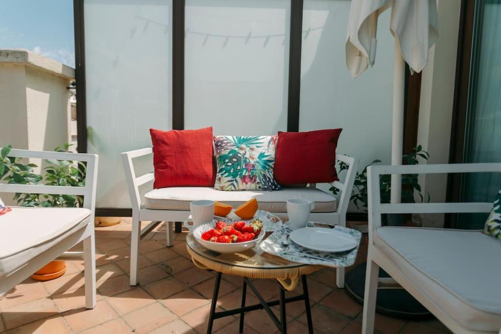 Ferienwohnung O&L Lumbreras: Bright Duplex With Private Terrace Sevilla Exterior foto