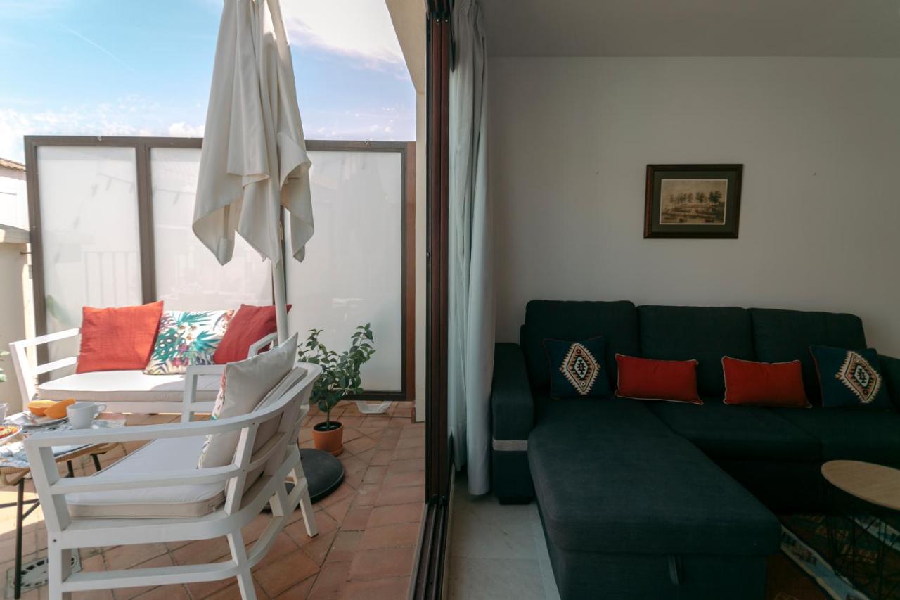 Ferienwohnung O&L Lumbreras: Bright Duplex With Private Terrace Sevilla Exterior foto