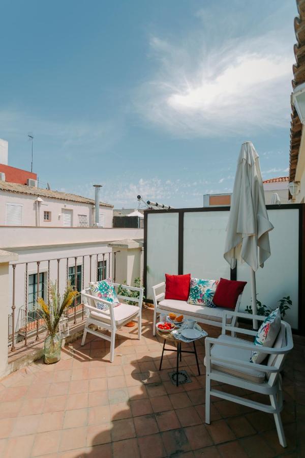 Ferienwohnung O&L Lumbreras: Bright Duplex With Private Terrace Sevilla Exterior foto